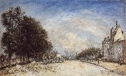 Johann Barthold Jongkind The Boulevard de Port Royal,Paris oil painting